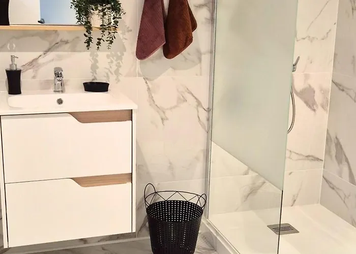 L'ambre - Moderne - Equipe - Douche Apartament Lourdes