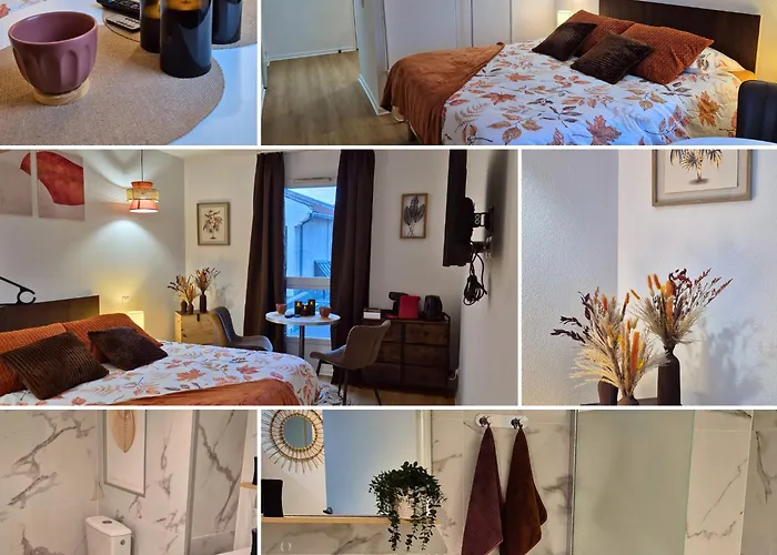 L'ambre - Moderne - Equipe - Douche Apartament Lourdes